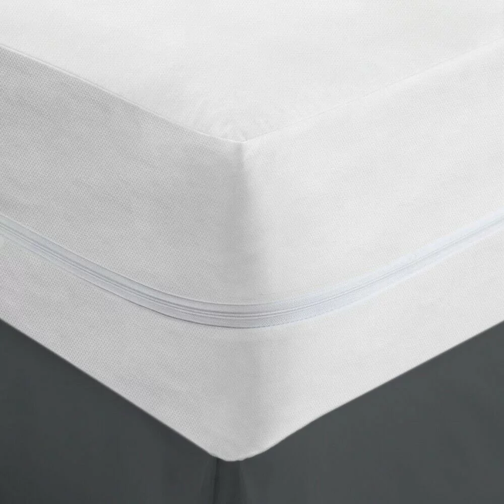 Zippered Hypoallergenic Mattress Cover Bug & Waterproof Protector Pad All Sizes