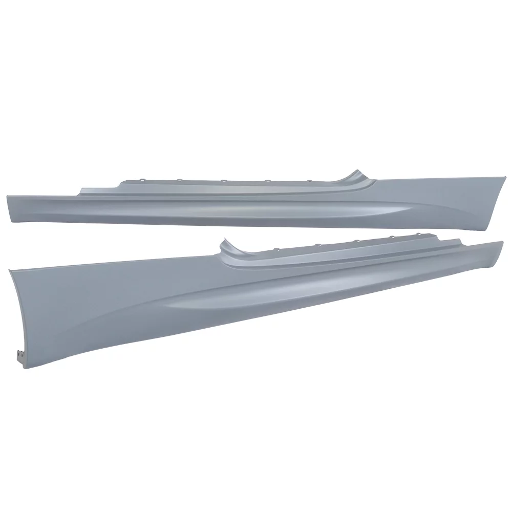 Ikon Motorsports Compatible with 07-13 BMW E92 E93 3-Series 2Dr M3 Style Side Skirts Extension Panels Pair