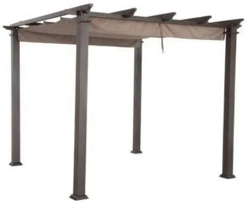 Replacement Canopy Top Cover for Home Depot Hampton Bay GFM00467F Pergola - Standard 350 Fabric Beige
