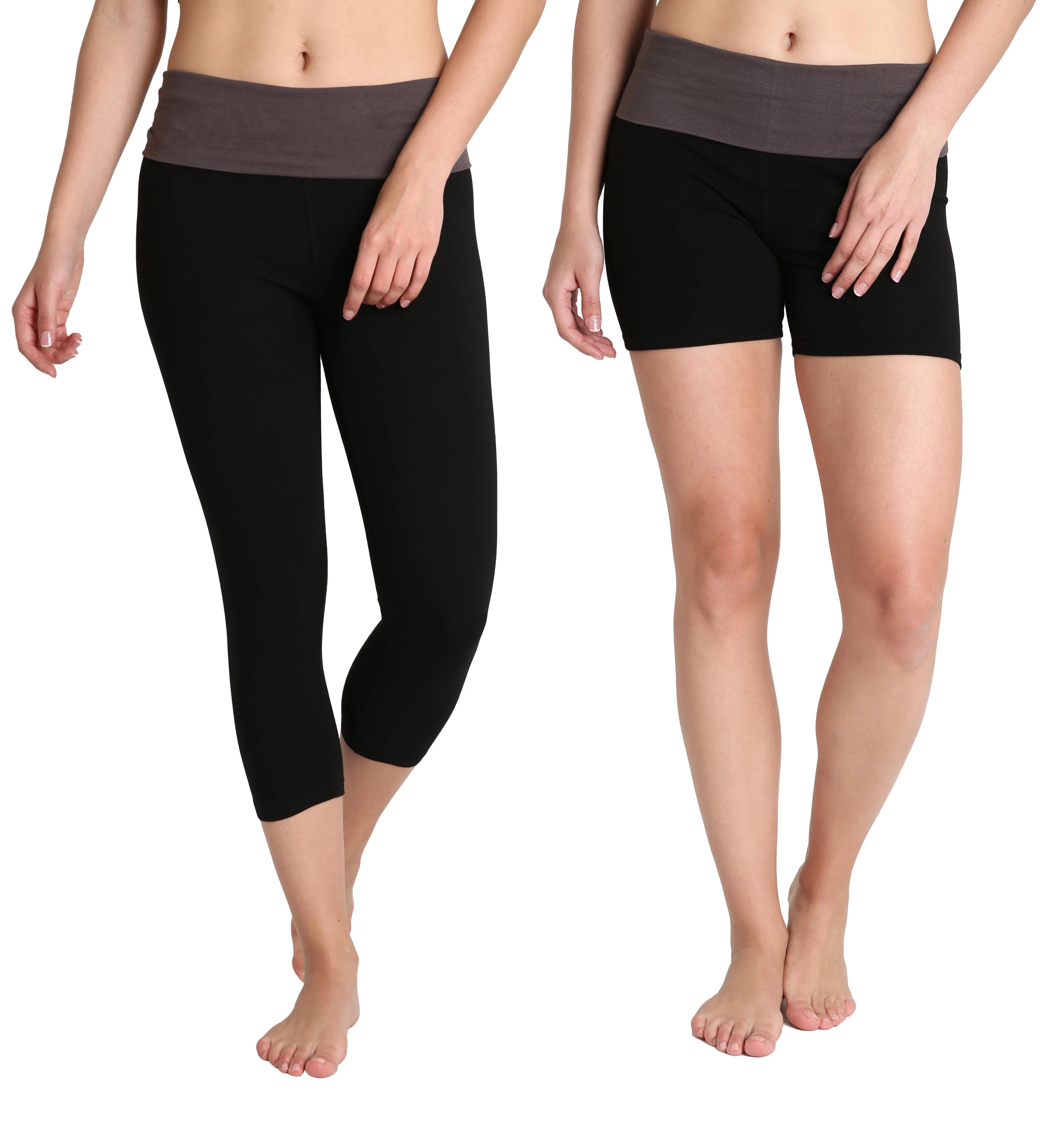 Blis Women's Active 2pk Yoga Capri and Yoga Short