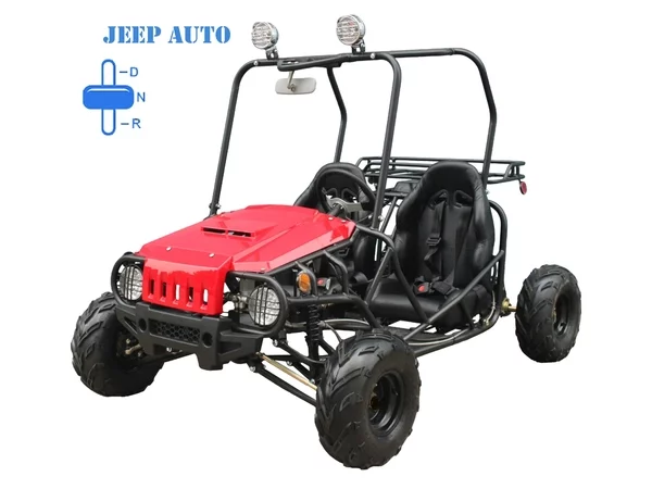 Taotao model Jeep Auto 110cc Go-kart Jeep Style, Air Cooled, 4-Stroke, 1-Cylinder, Automatic With Reverse