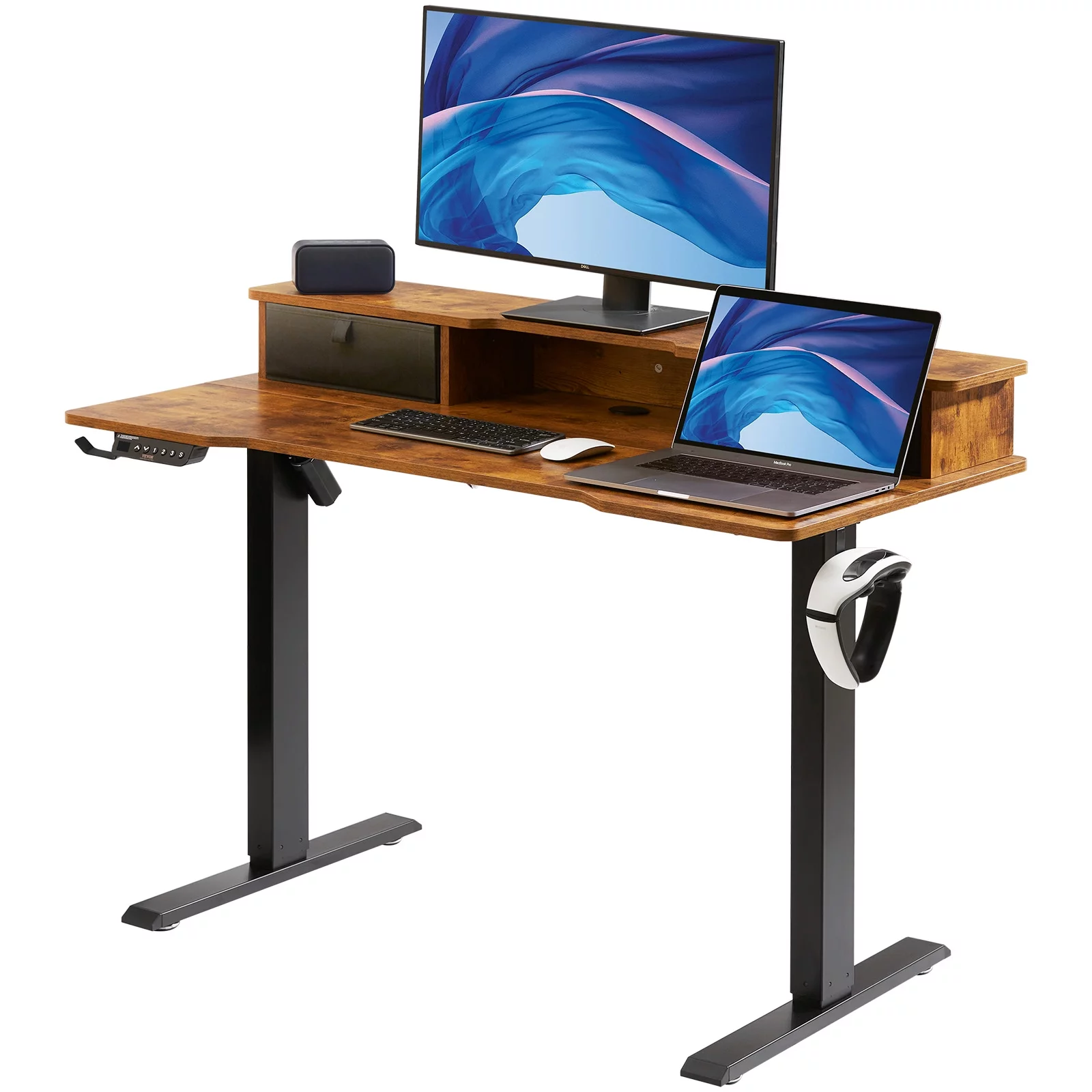 BENTISM Electric Adjustable Height Standing Desk 47.2