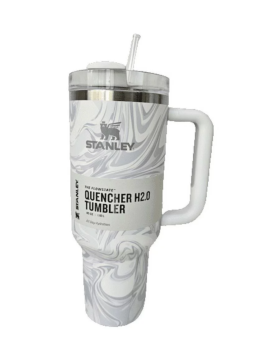 Stanley The Quencher H2.0 FlowState Tumbler Limited Edition Color | 40 OZ - Polar Swirl