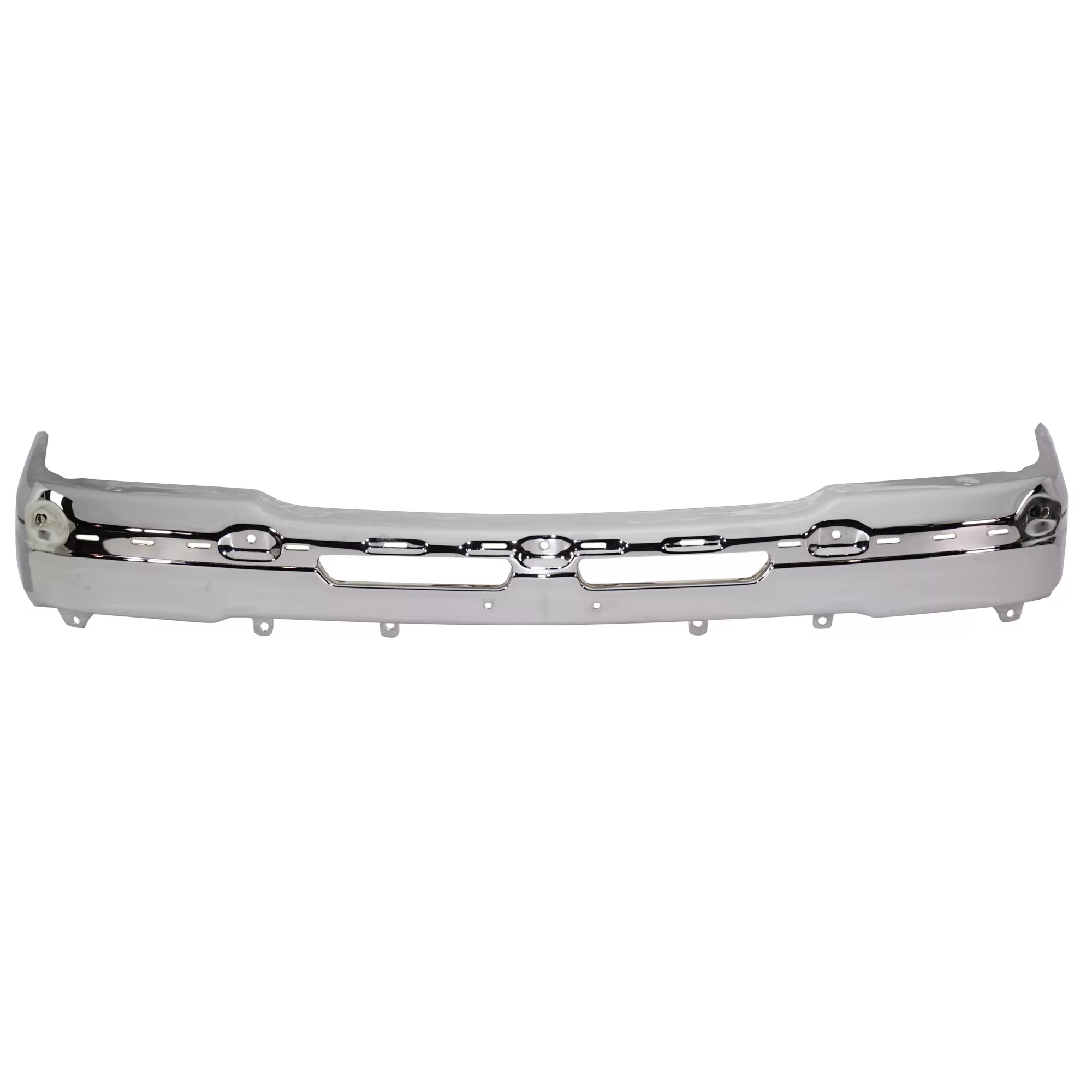 Bumper Compatible with CHEVROLET AVALANCHE 2002-2006/SILVERADO 2003-2006 Face Bar Chrome with License Plate Hole Includes 2007 Classic
