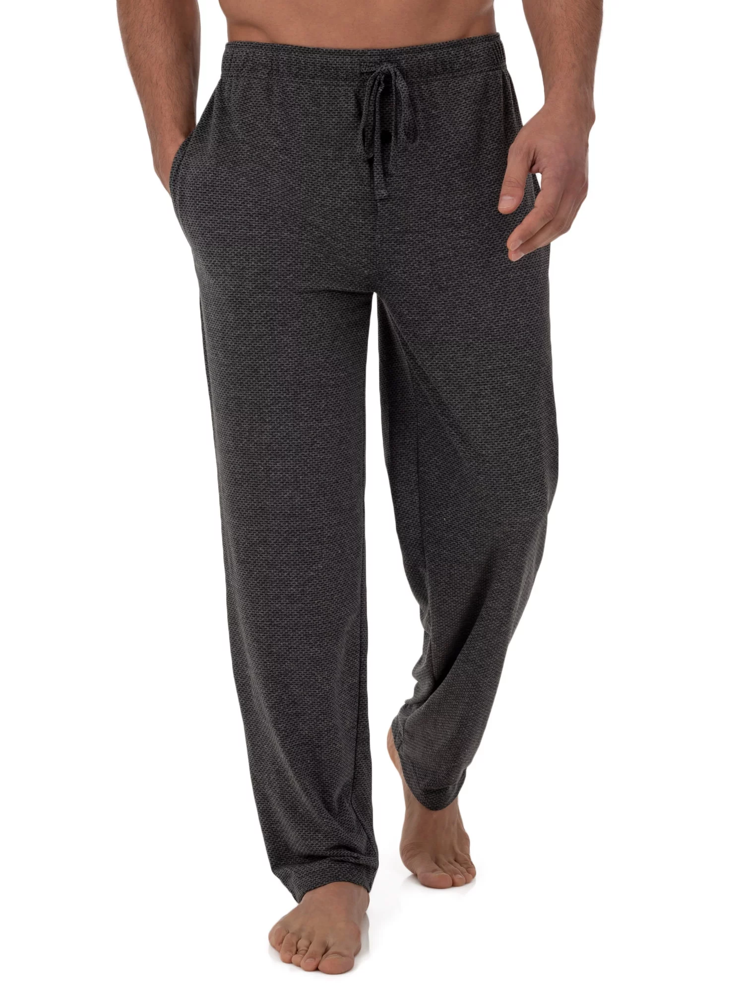 Fruit of the Loom Men's and Big Men's Breathable Mesh Knit Pajama Pants, Sizes S-5XL