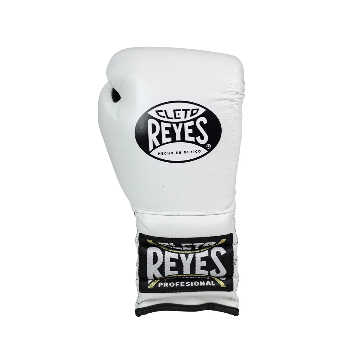 Cleto Reyes Training Gloves with Laces for Men and Women (14oz., White)