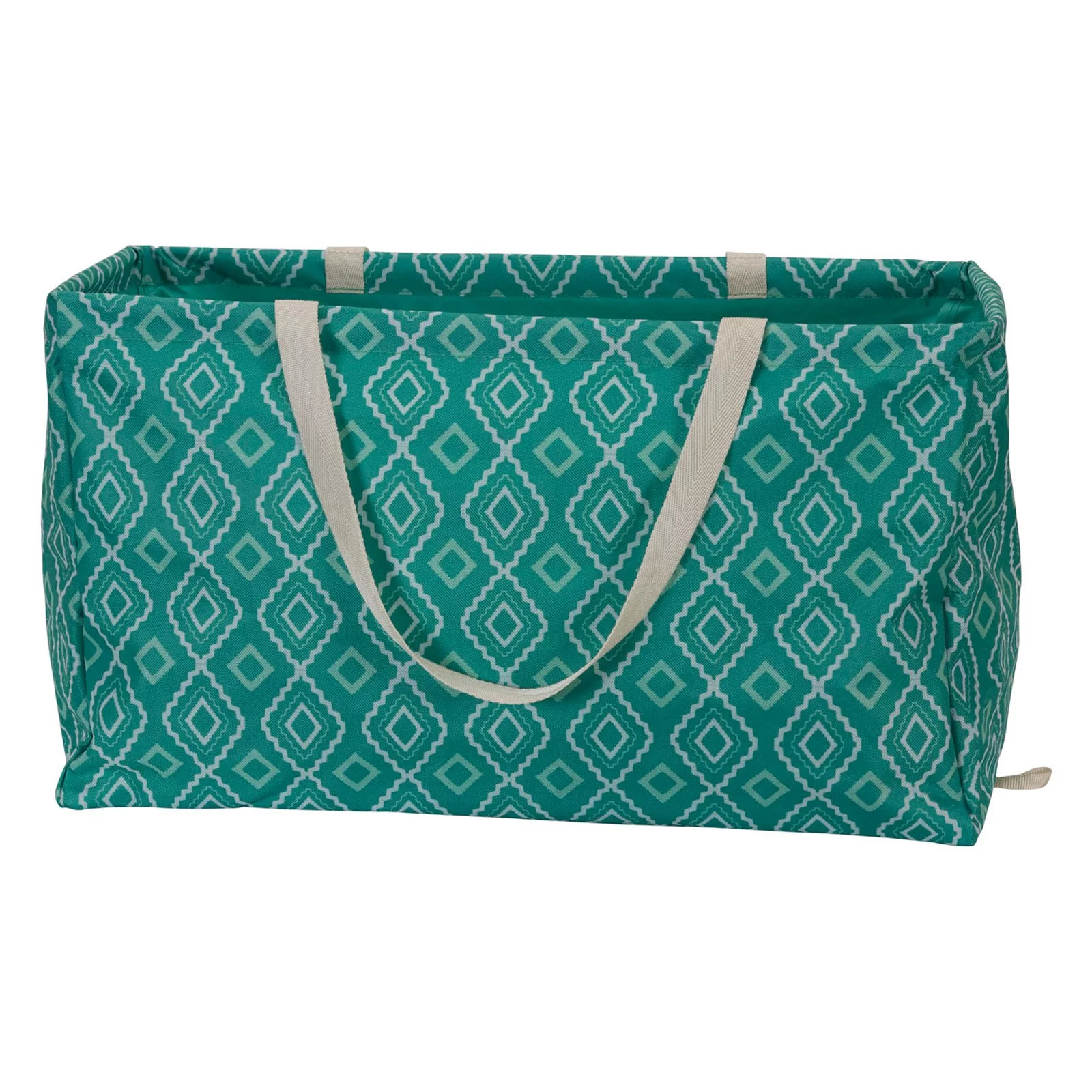 Household Essentials Krush Rectangle Utility Tote Bag, Teal