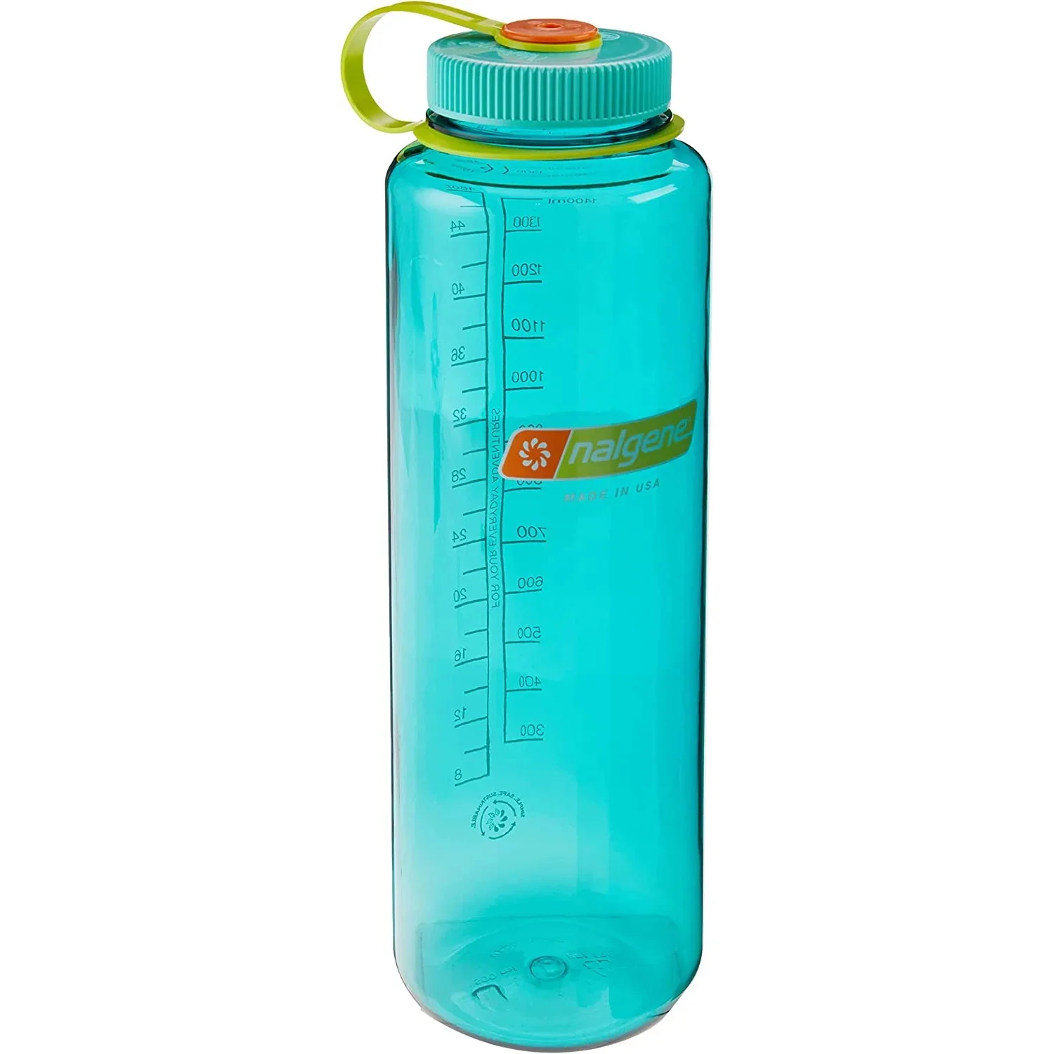 Nalgene Silo Sustain 48 oz. Wide Mouth Water Bottle - Cerulean