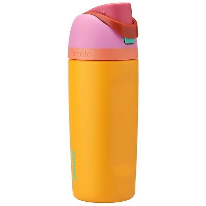 Owala 16oz Kids' FreeSip Stainless Steel Water Bottle - Tropical