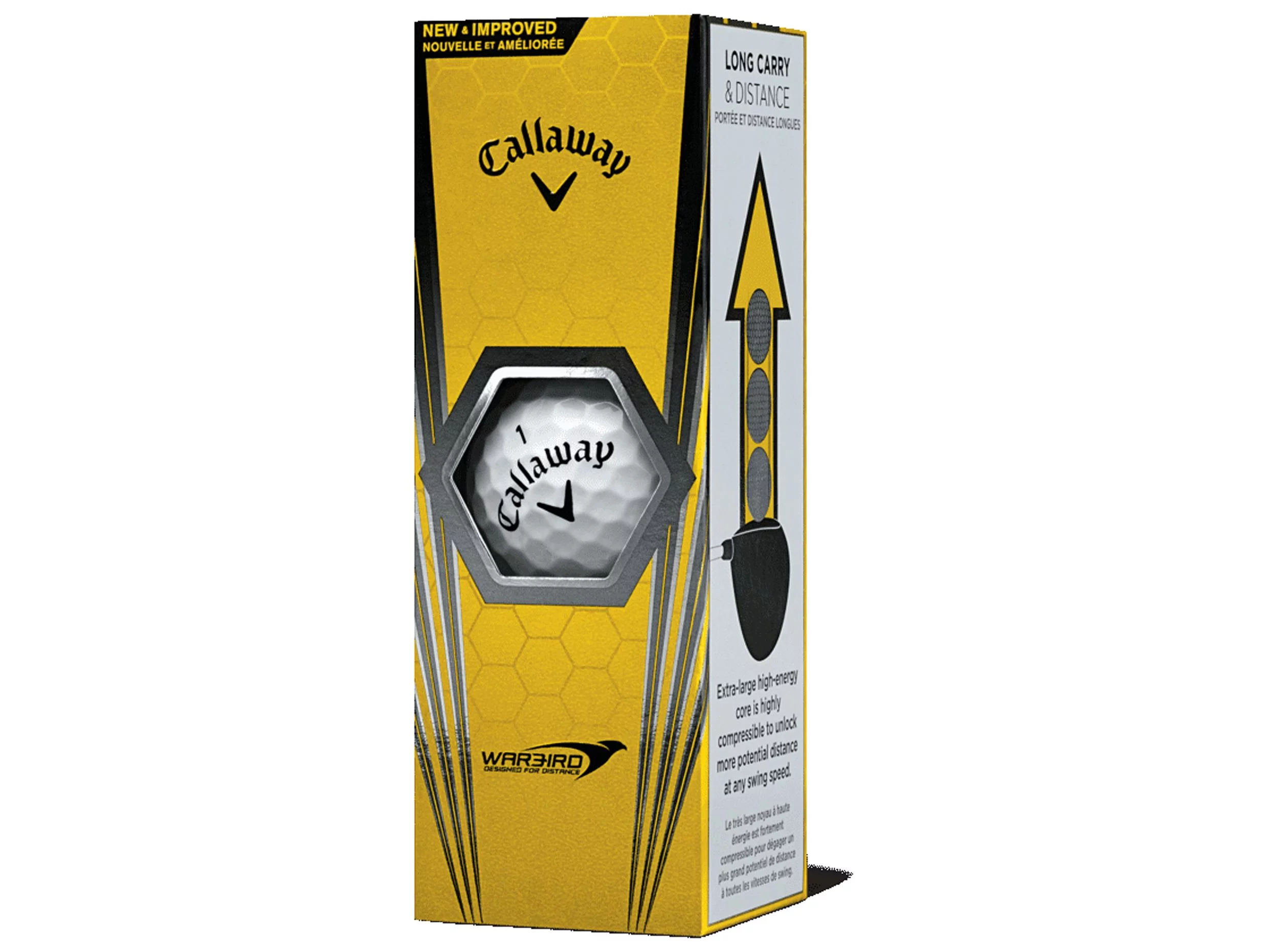 Callaway Warbird Golf Balls, 12 Pack, White