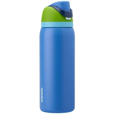 Owala Free Sip 32oz Stainless Steel Water Bottle - Blue