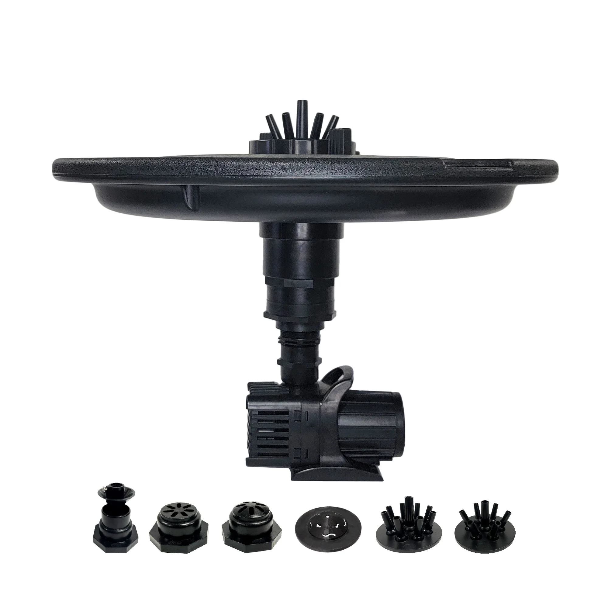 HALF OFF PONDS 1/4 HP Floating Fountain | 100 foot Cord | 9 Patterns | Surface Aeration for Ponds | AQF3000-100