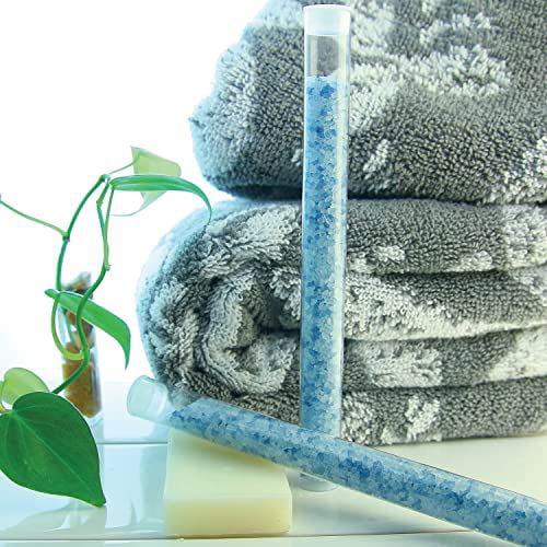 The Beadsmith Clear Plastic Tubes - 5-Inch-Long Round Tubes, 9/16 Inches in Diameter - Flat Caps - Use for Beads, Bath Salts, Wedding & Party Favors, Home or Office Storage - Bag of 100