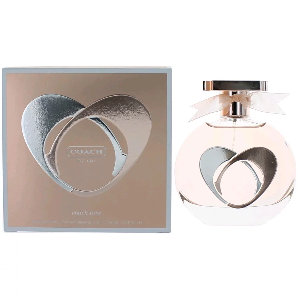 Coach Love Eau De Parfum Spray, 3.4 Fl Oz