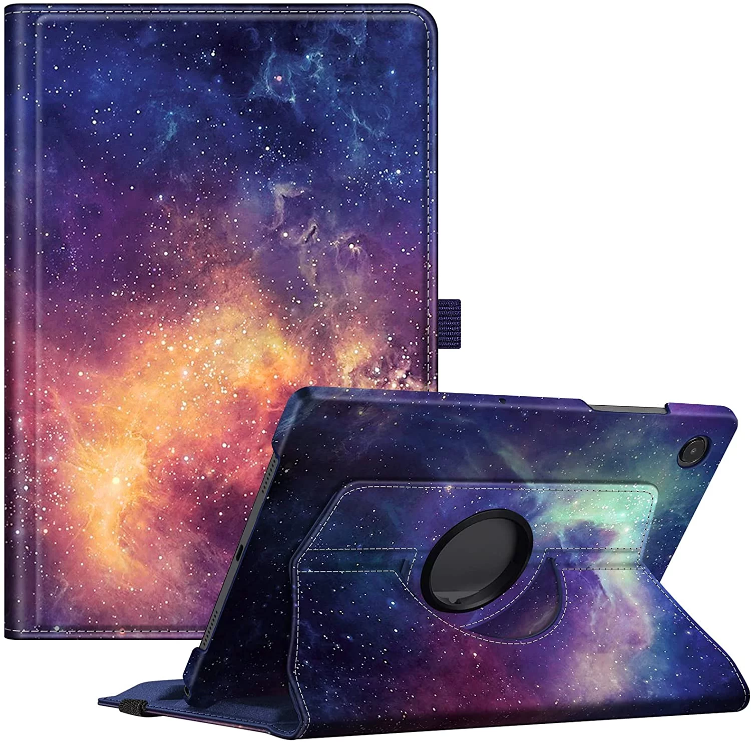 Fintie Rotating Case for Samsung Galaxy Tab A8 10.5 inch 2022 Tabelt Model SM-X200/X205/X207,360 Degree Swivel Stand Protective Cover with Auto Sleep/Wake, Galaxy