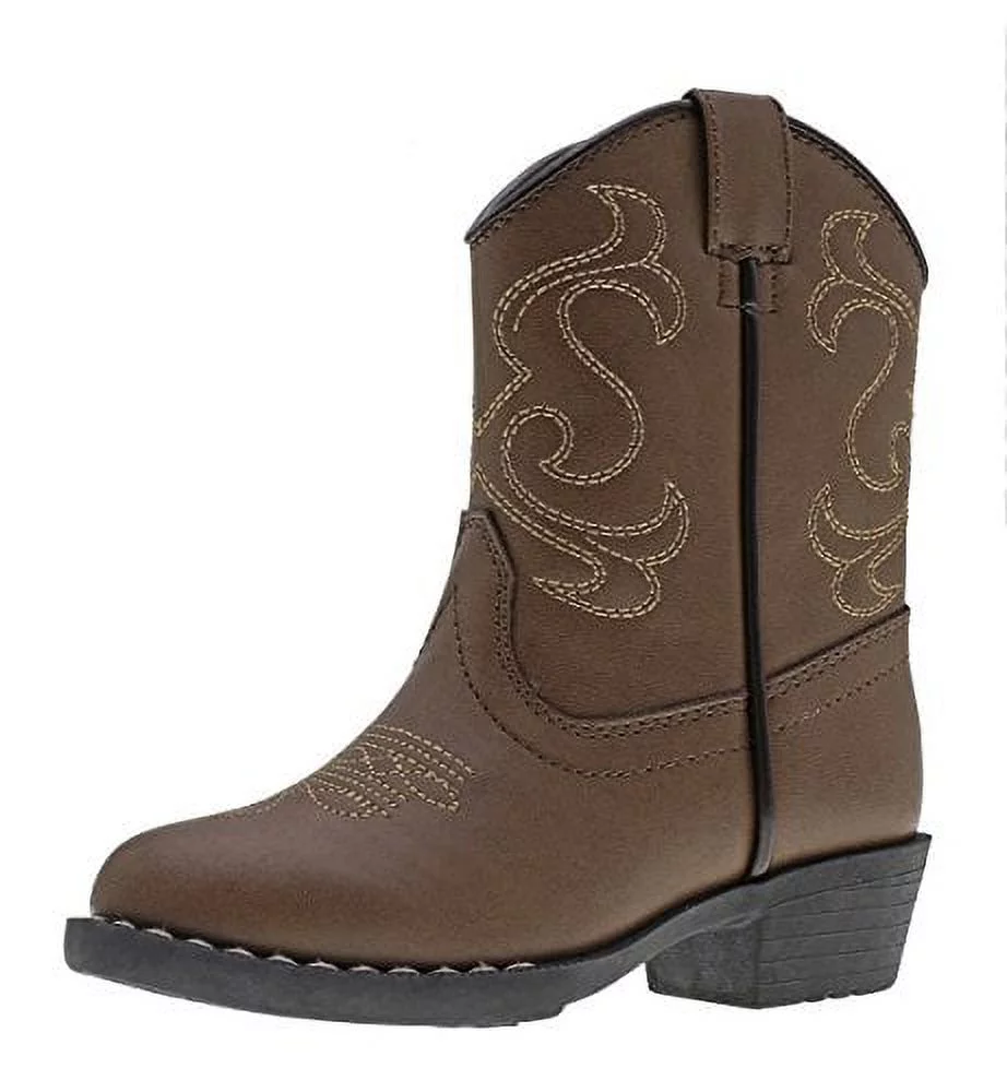 Canyon Trails Lil Cowboy Pointed Toe Classic Western Boots (Toddler/Little Kid)