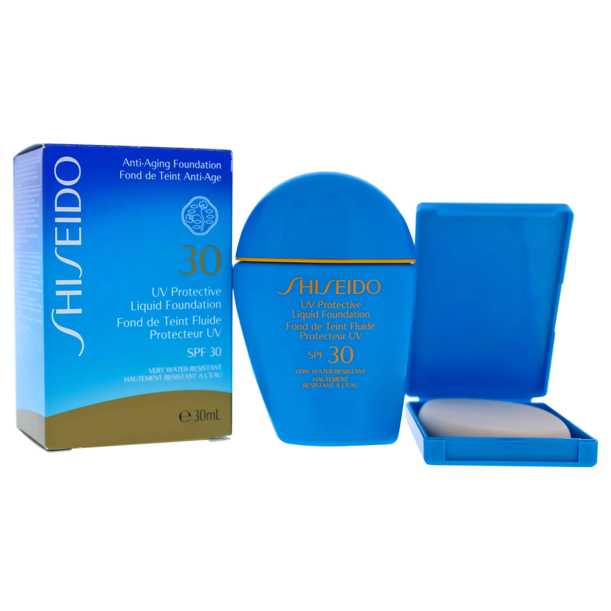 UV Protective Liquid Foundation SPF 42 - Dark Beige by Shiseido for Unisex - 1 oz Foundation