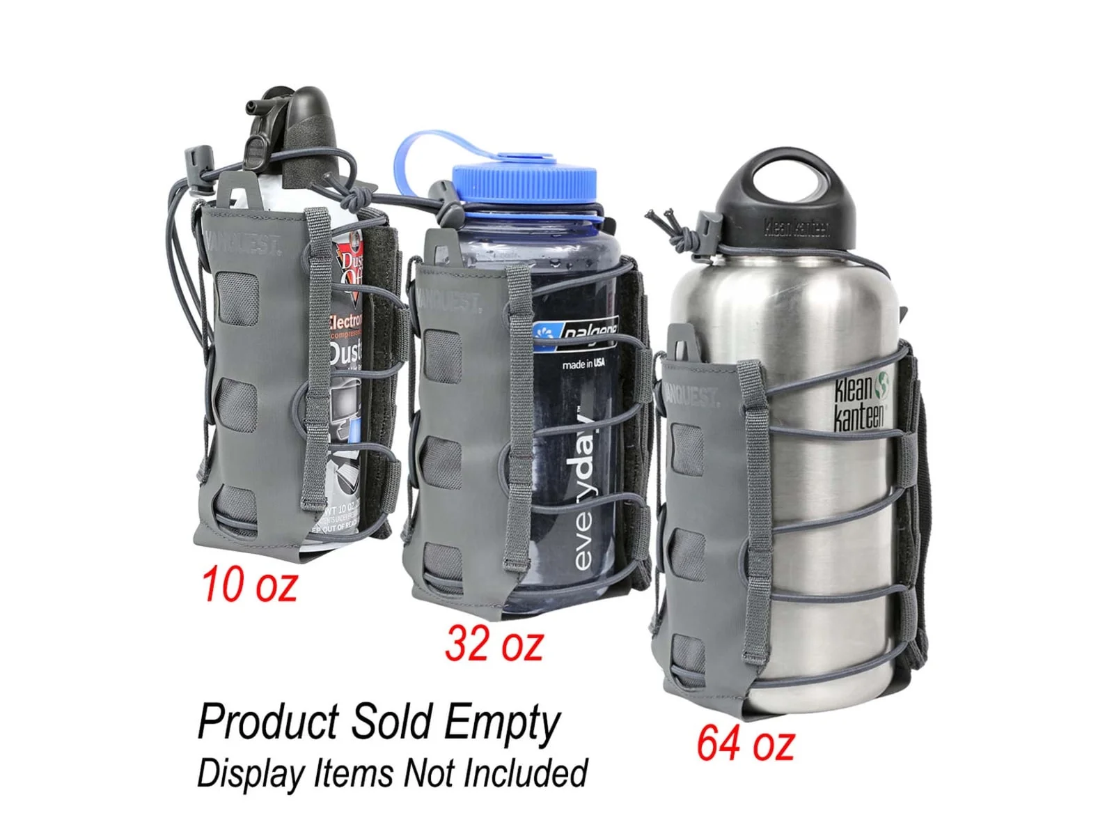 Vanquest Gear HYDRA Bottle Holder, Wolf Gray