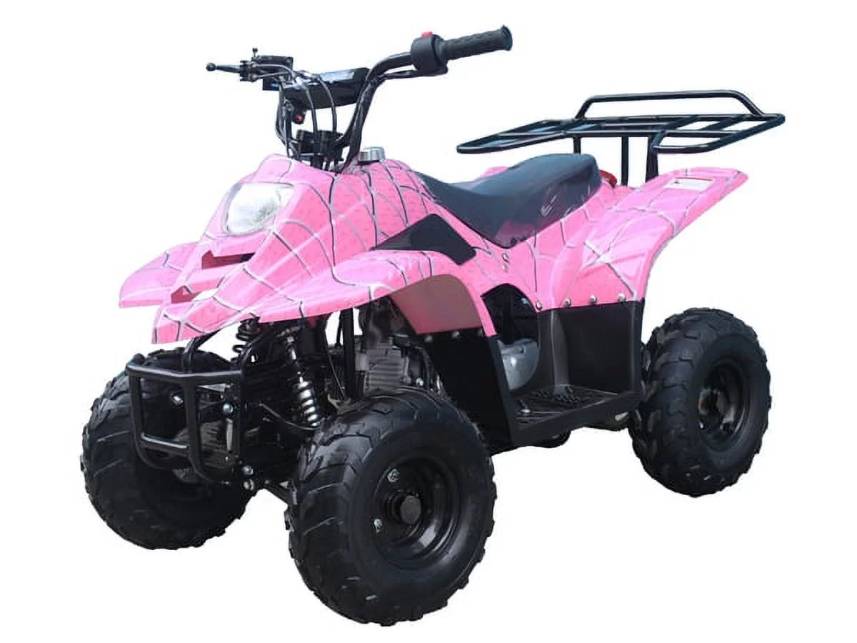 2021 TaoTao Boulder B1 110cc ATV -Tree Camo with GAS ATV quad 4 wheeler with Automatic Transmission, Remote Control with Free Rear Rack