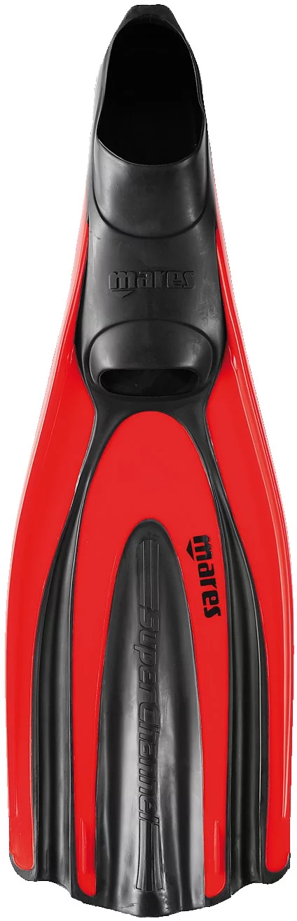 Mares Superchannel Full Foot Scuba Fins (Yellow, 11-12)