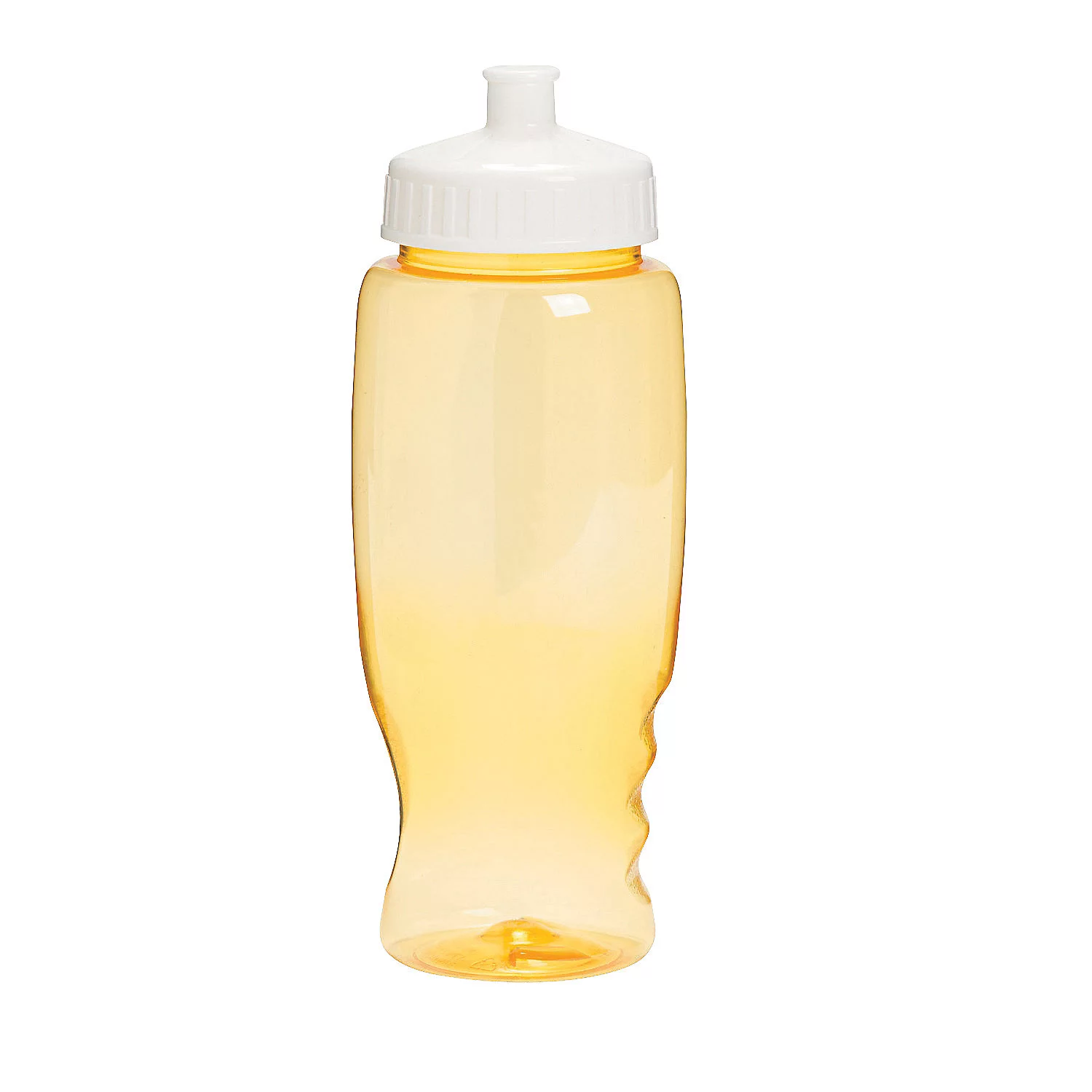 27 oz. Yellow Plastic Water Bottles - 50 Pieces