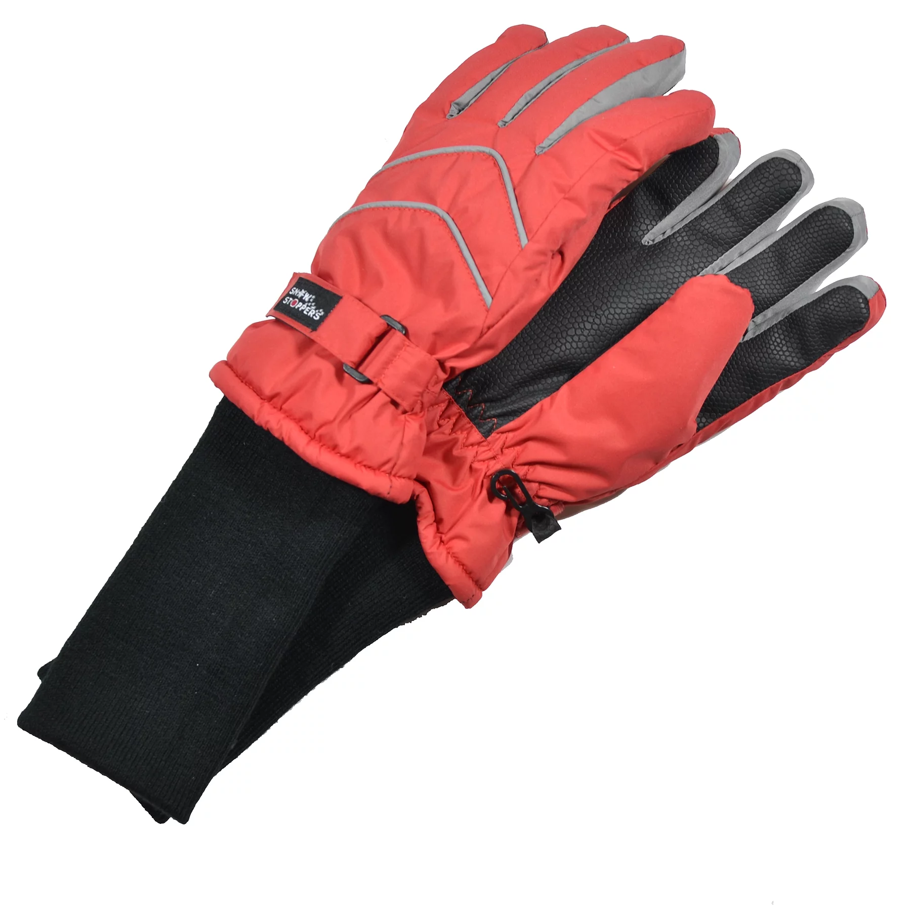 SnowStoppers Kids Winter Gloves (Extra Large, Red)