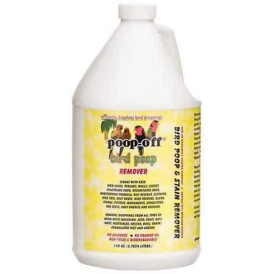 Poop-Off Bird Poop Remover, 128 fl oz