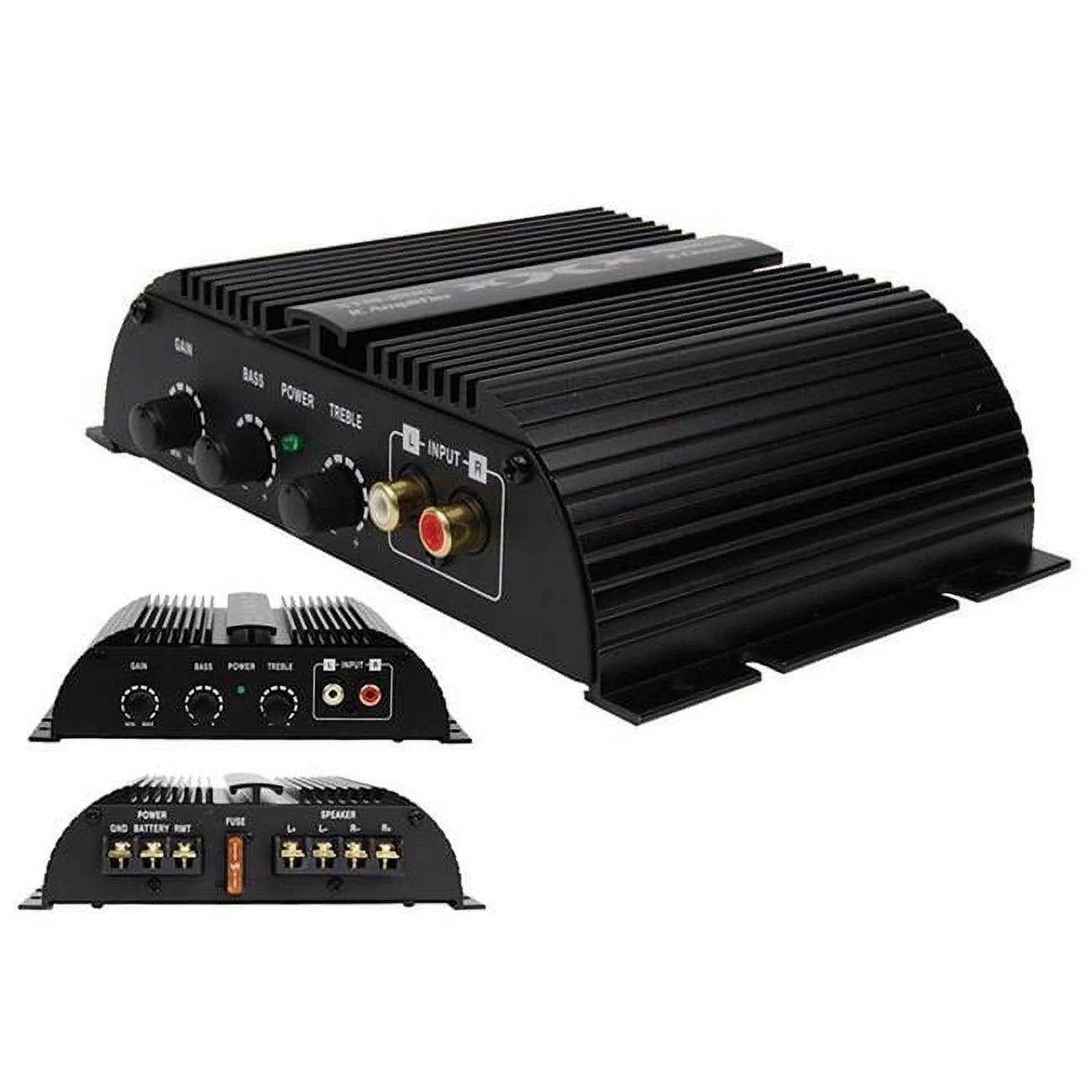 Xxx 2 Channel Ic Amplifier 200w Max  8.5in. x 6.5in. x 3in.