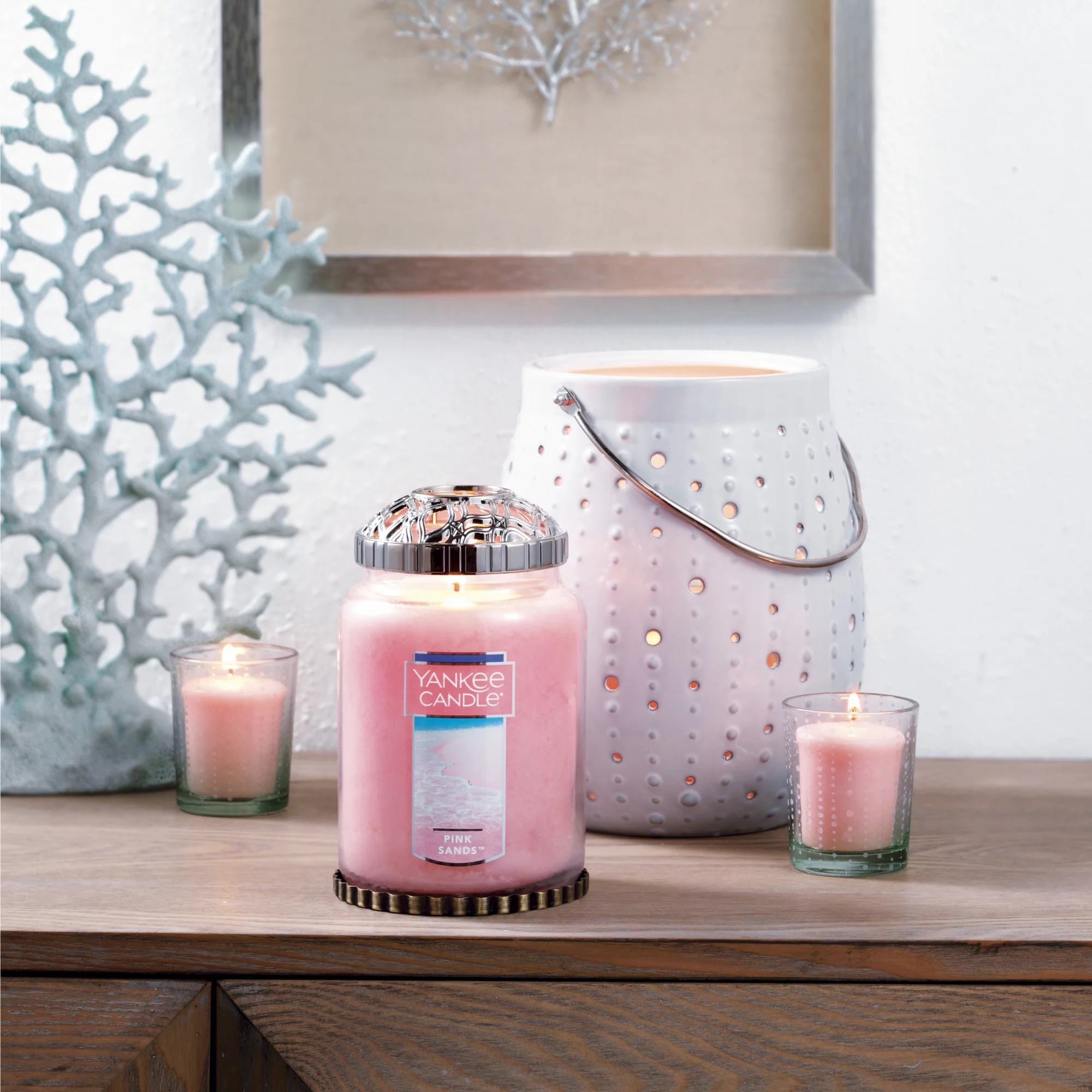 Yankee Candle Pink Sands - 22 oz Original Large Jar Scented Candle