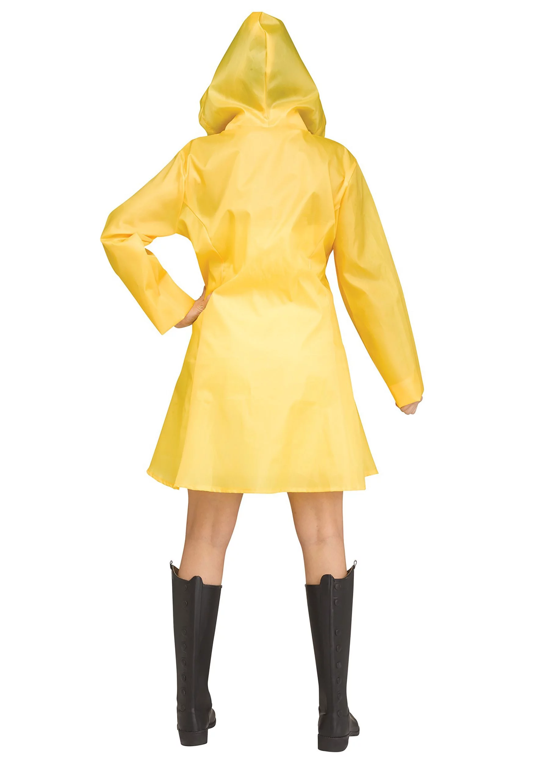 The Women's Yellow Raincoat Costume