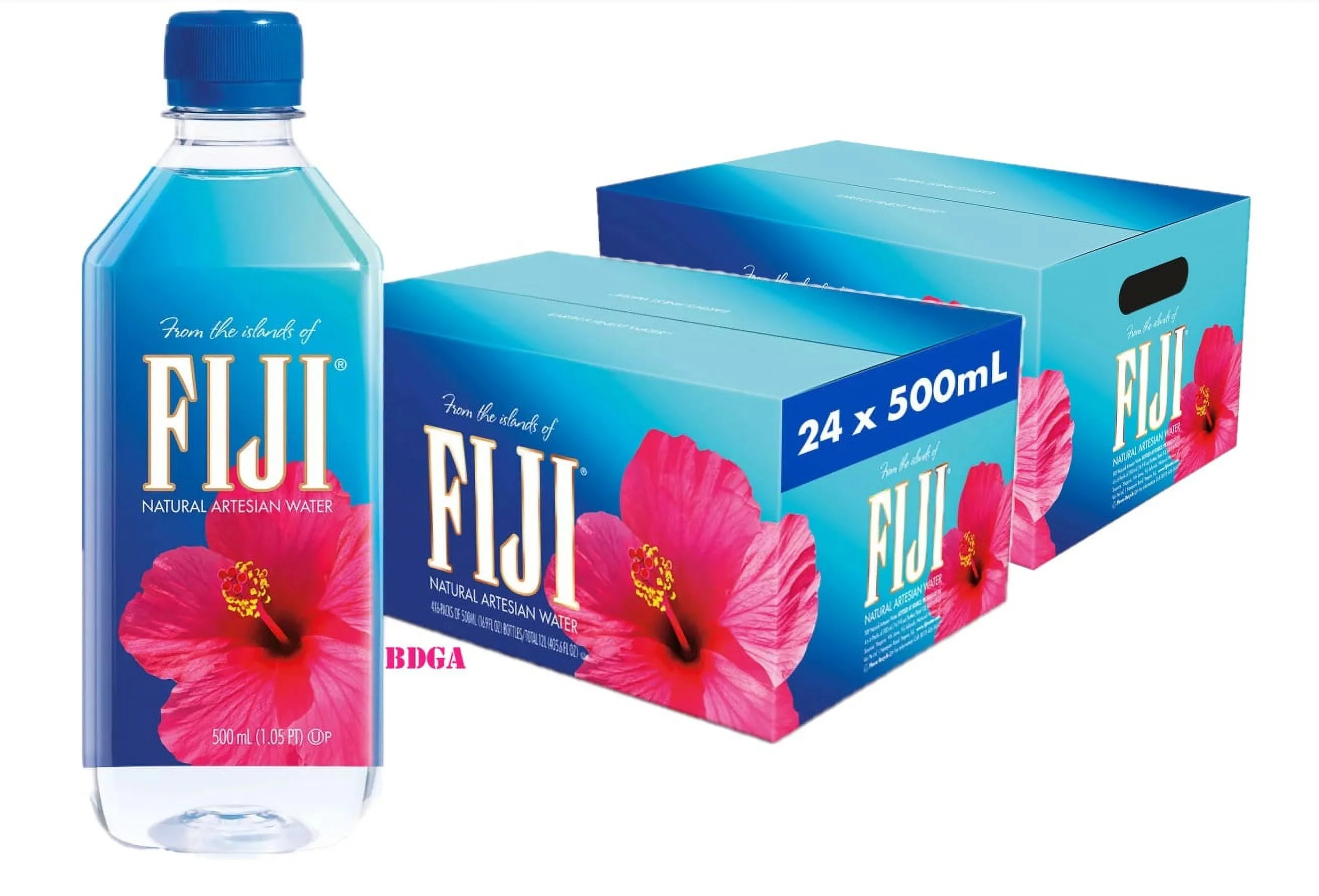 2 Pack | Fiji Natural Artesian Water (16.9oz / 24pk)