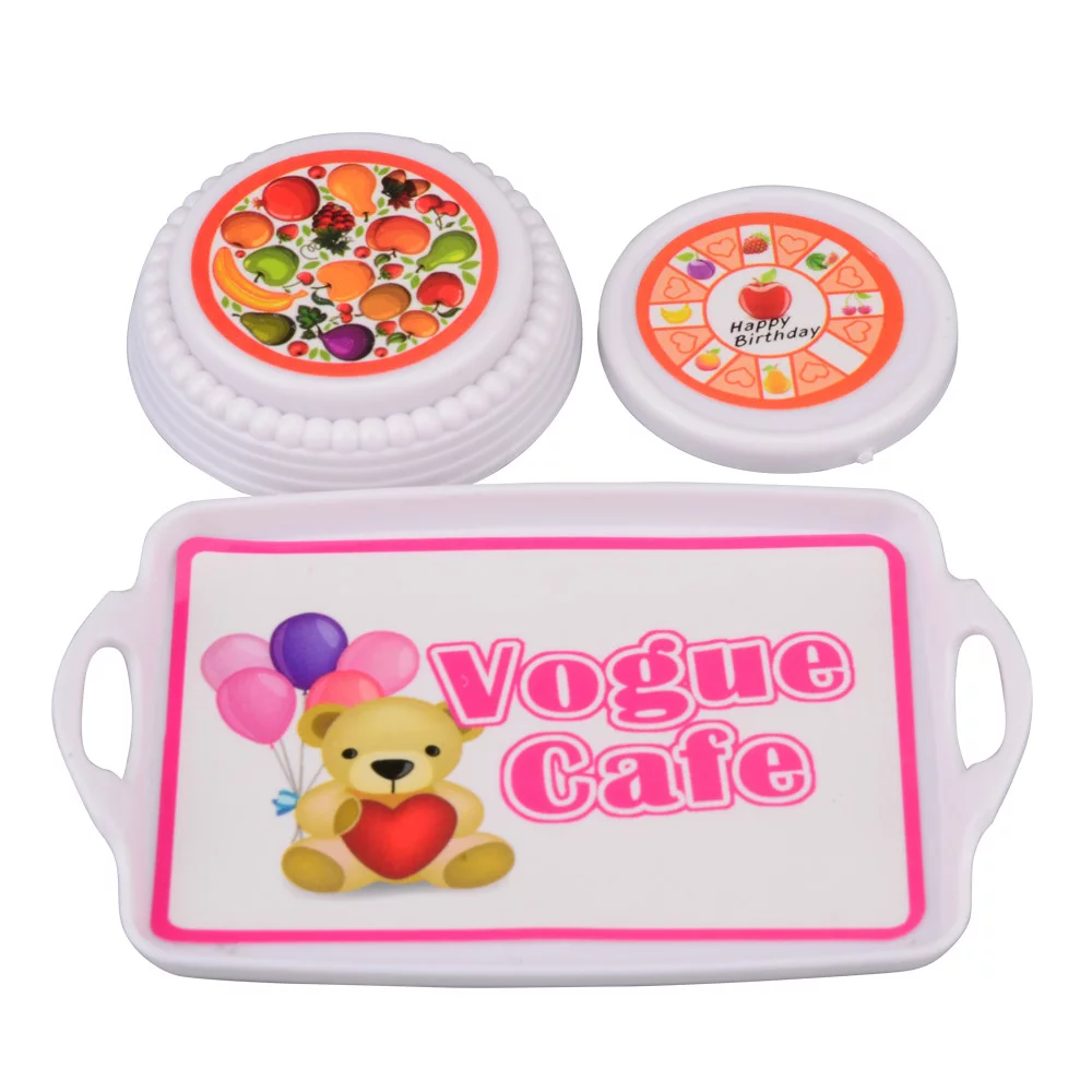 MVNSFEW Christmas Board Games for Children Kitchen Cooking Set Girls BoysTea Playset Toy for Kids Early Age Development