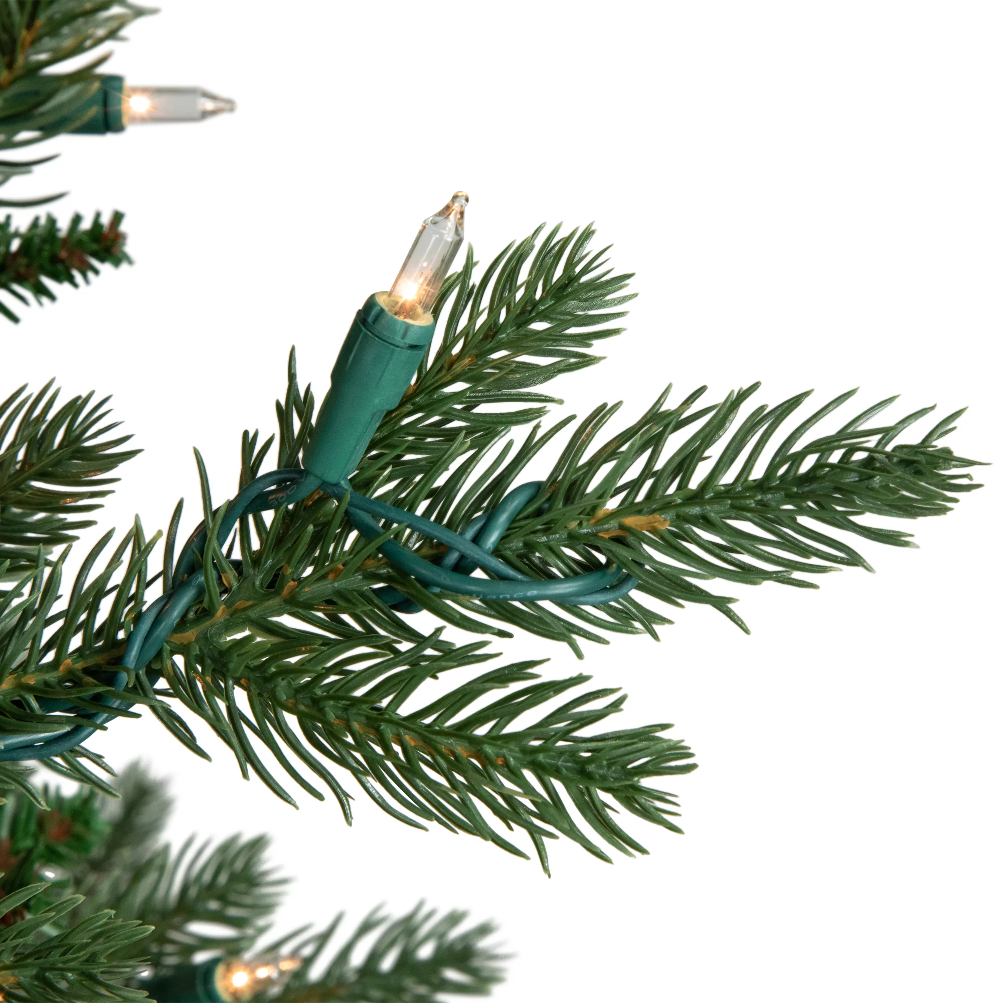 6' Pre-Lit Grande Spruce Artificial Christmas Tree Clear Lights