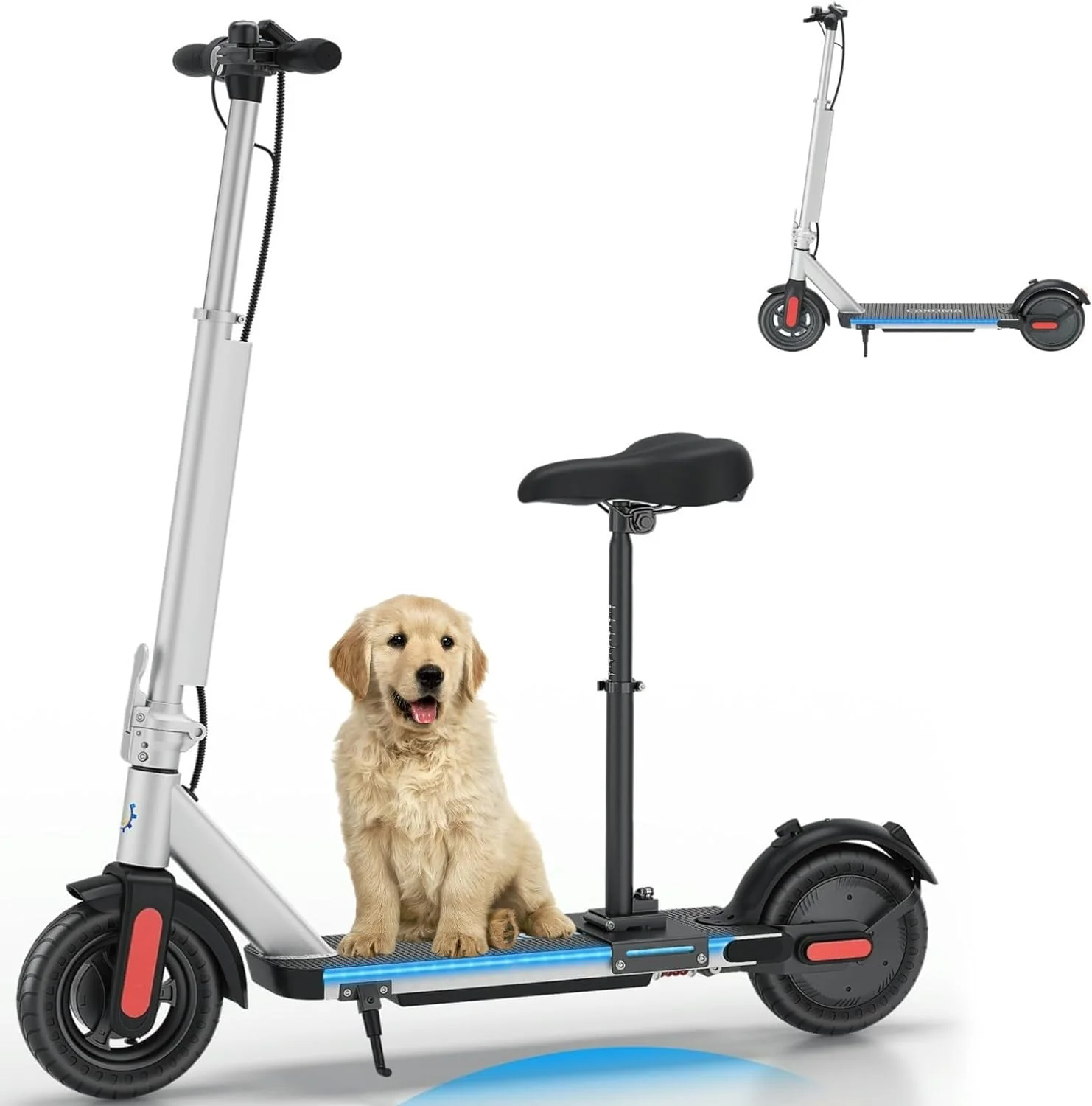 Caroma Electric Scooter for Adults, 20 Mph & 25 Miles Range, 10" Tires