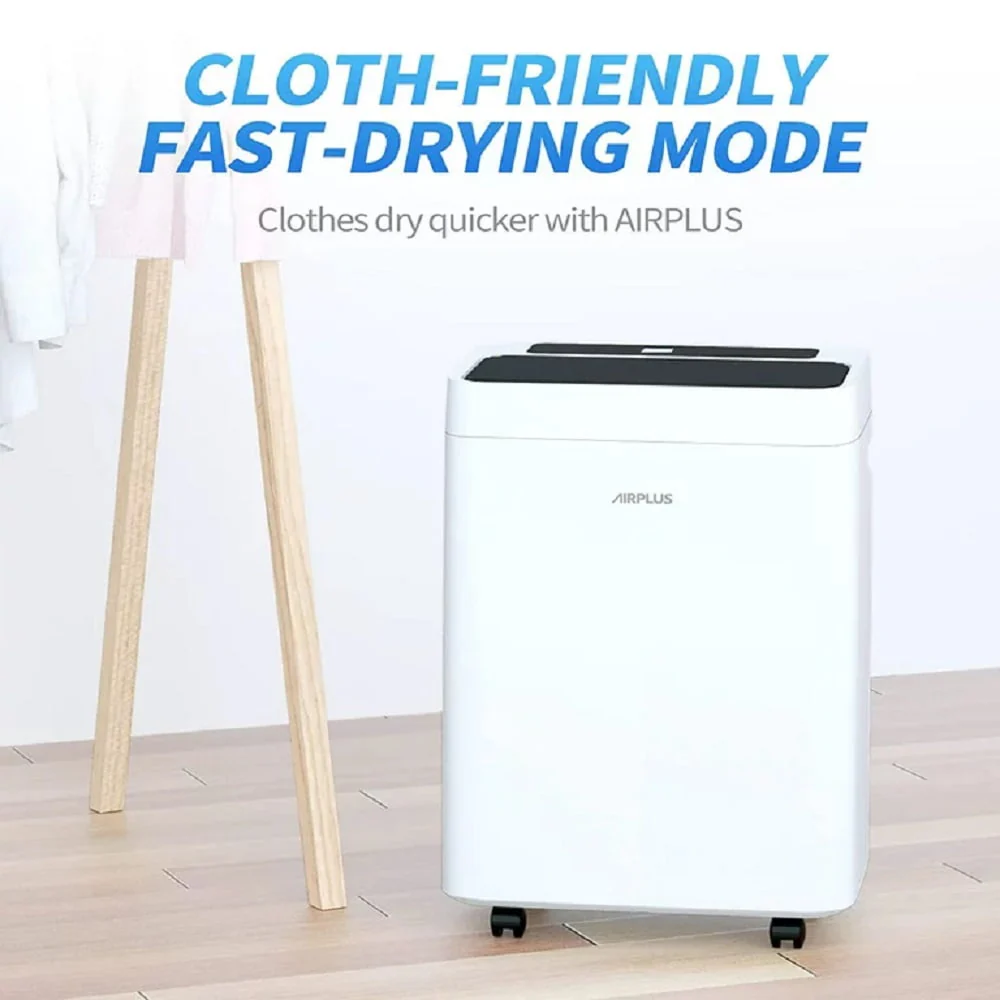 AIRPLUS Dehumidifiers, 30 Pint Dehumidifiers with Drain Hose, 1,500 Sq