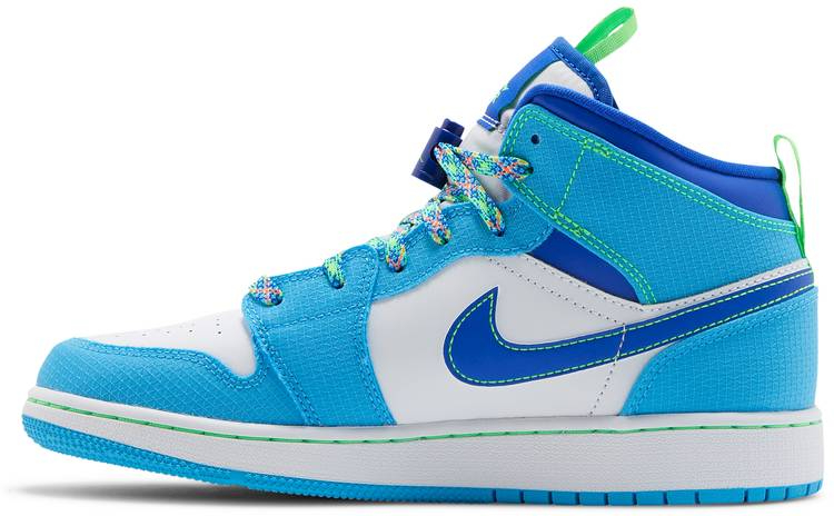 Air Jordan 1 Mid SE GS  Sprite  DA8010-400 - vstockx