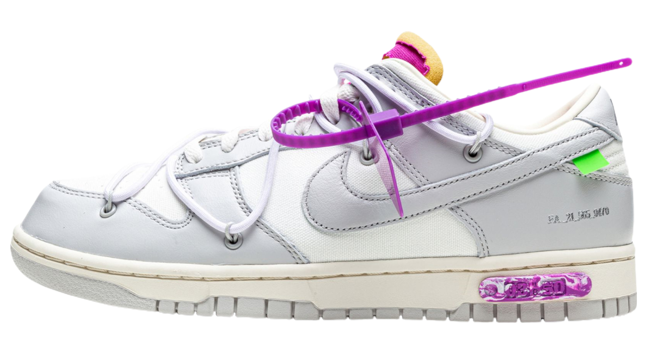 Off-White x Dunk Low  Lot 03 of 50  DM1602-118 - vstockx