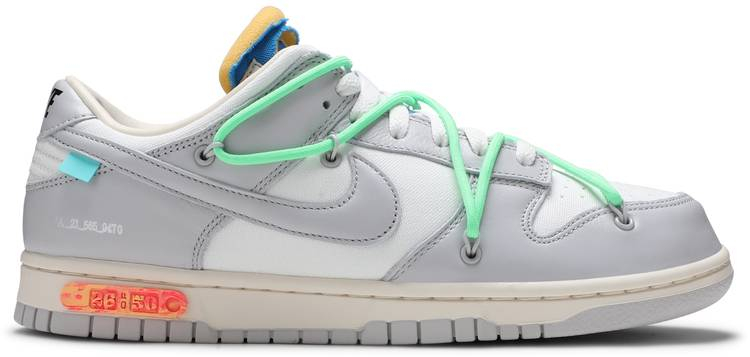 Off-White x Dunk Low  Lot 26 of 50  DM1602-116 - vstockx