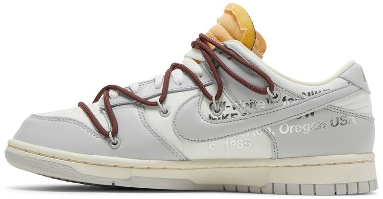 Off-White x Dunk Low  Lot 46 of 50  DM1602-102 - vstockx