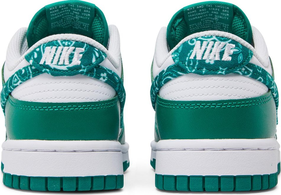 Wmns Dunk Low  Green Paisley  DH4401-102 - vstockx