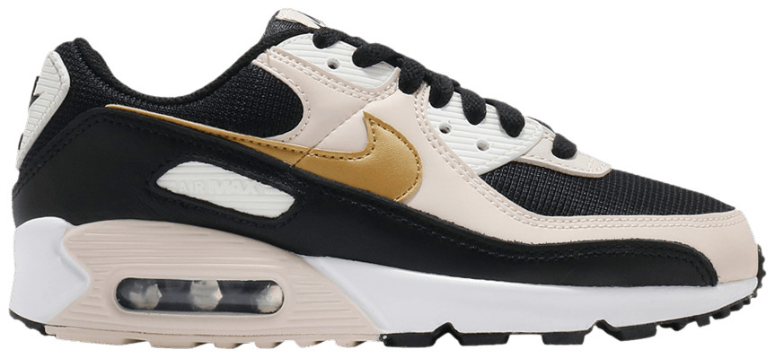 Wmns Air Max 90 'Black Metallic Gold' DB9578-001 - vstockx