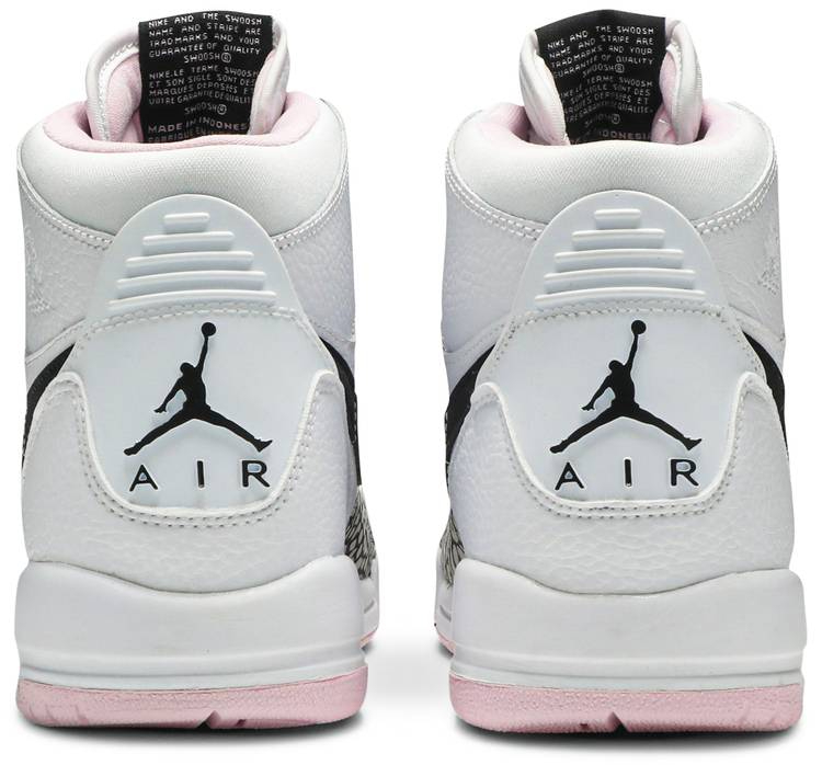 Jordan Legacy 312 GS  White Black Pink Foam  AT4040-106 - vstockx