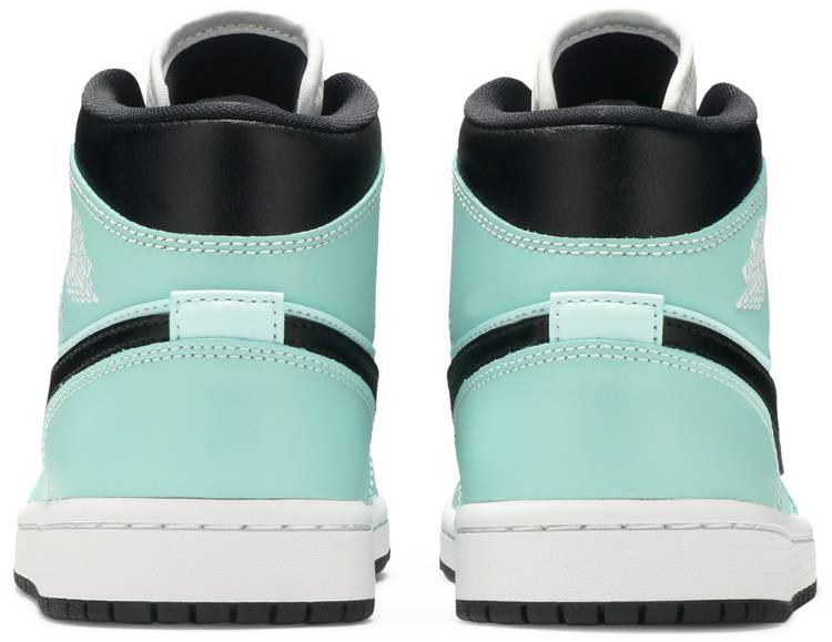 Wmns Air Jordan 1 Mid  Aqua Black  BQ6472-300 - vstockx