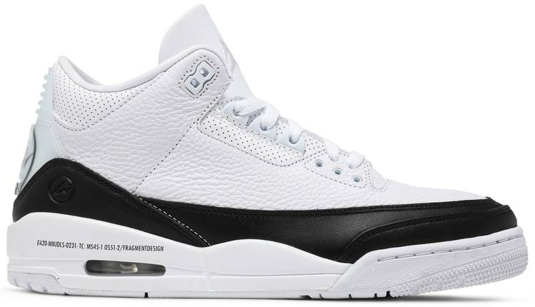 Fragment Design x Air Jordan 3 Retro SP  White  DA3595-100 - vstockx