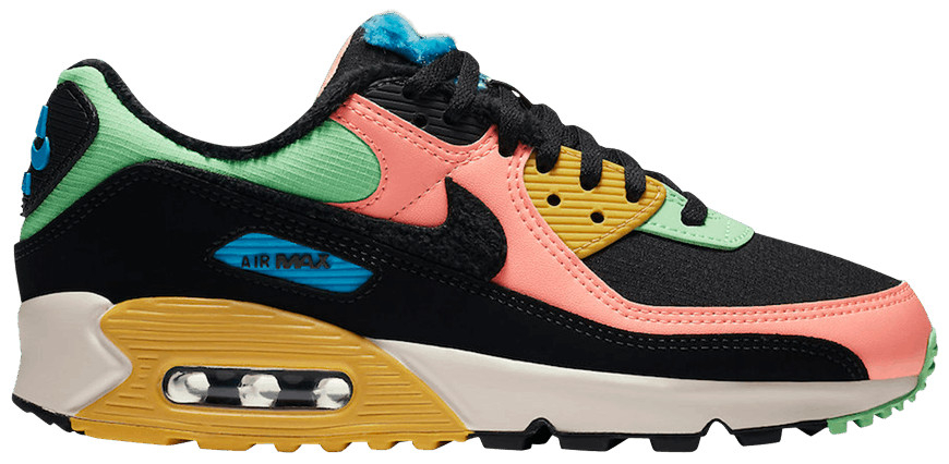 Wmns Air Max 90 'Fur Multi-Color' CT1891-600 - vstockx