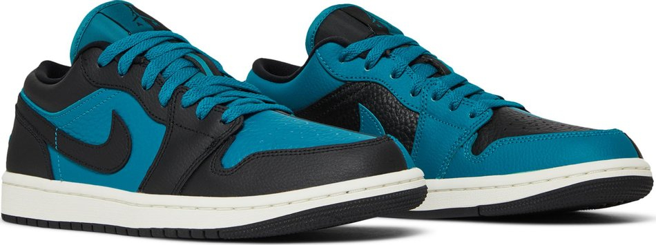 Wmns Air Jordan 1 Low SE  Split   Bright Spruce  DR0502-300 - vstockx