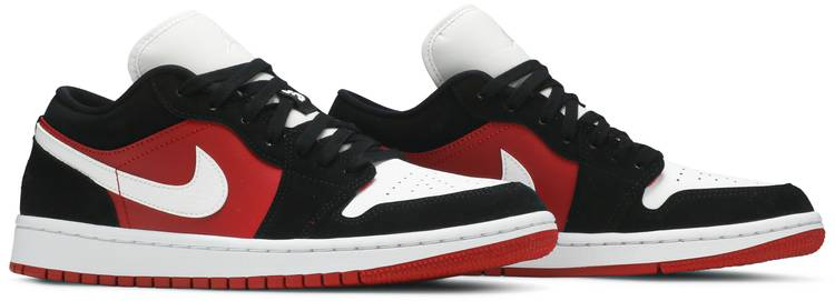 Wmns Air Jordan 1 Low  Gym Red Black  DC0774-016 - vstockx