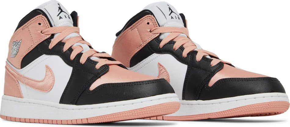 Air Jordan 1 Mid GS  White Light Madder Root  DM9077-108 - vstockx