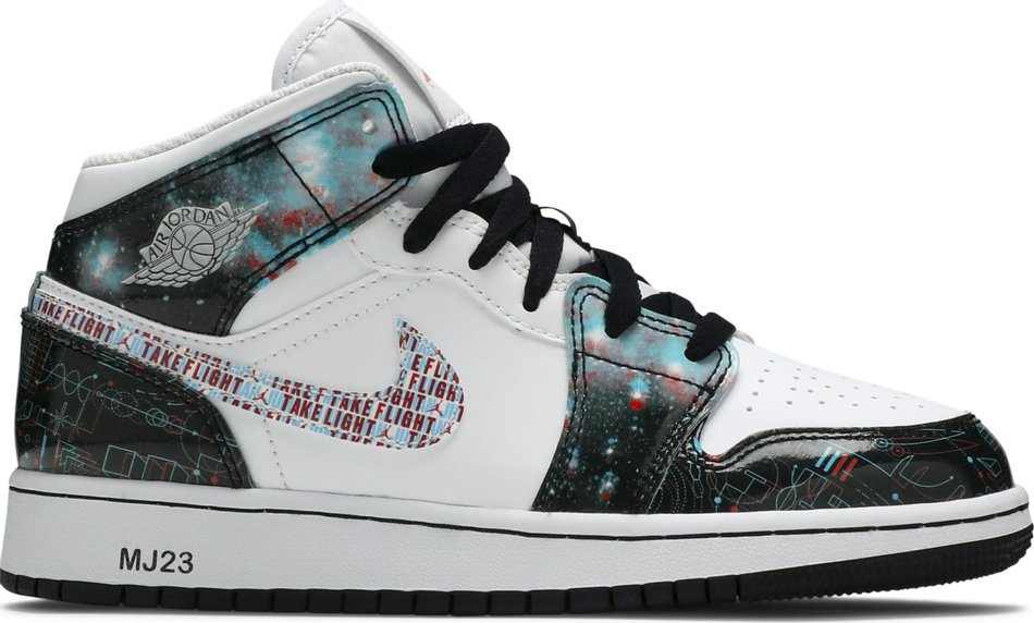 Air Jordan 1 Mid SE GS  Take Flight  BQ6931-114 - vstockx