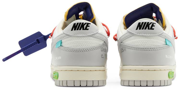 Off-White x Dunk Low  Lot 23 of 50  DM1602-126 - vstockx